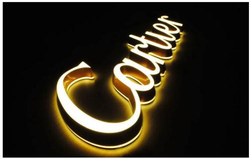 張家口門頭發(fā)光字廣告牌制作