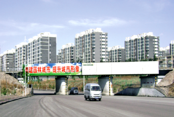 張家口站前大街橋體廣告位投放資源