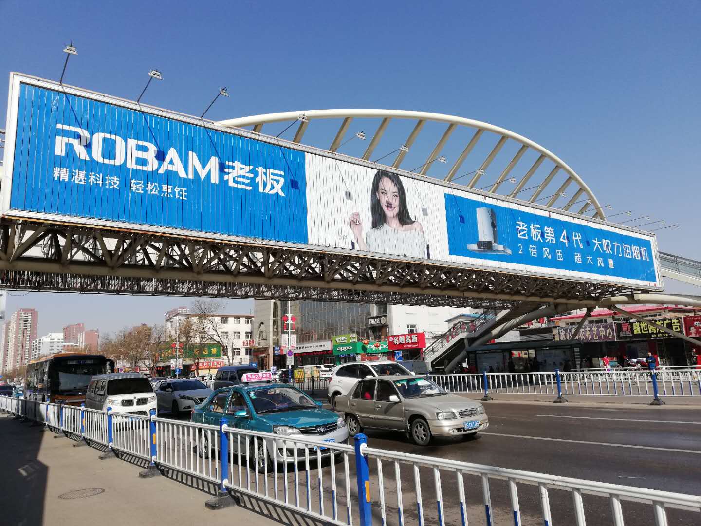 張家口戶外三面翻廣告投放資源